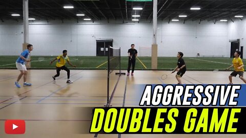 Badminton Tips - Aggressive Doubles Game - Coach Andy Chong