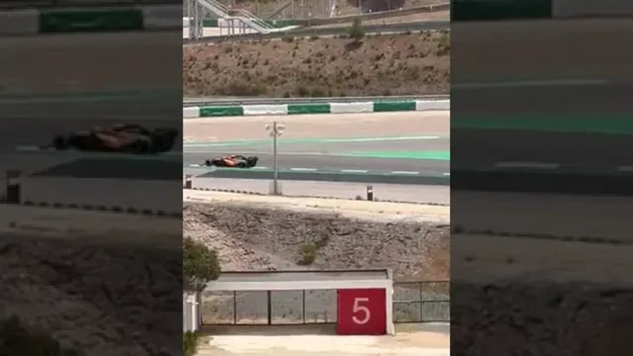 Colton Herta testing the 2021 McLaren in Portimao #F1 #shorts