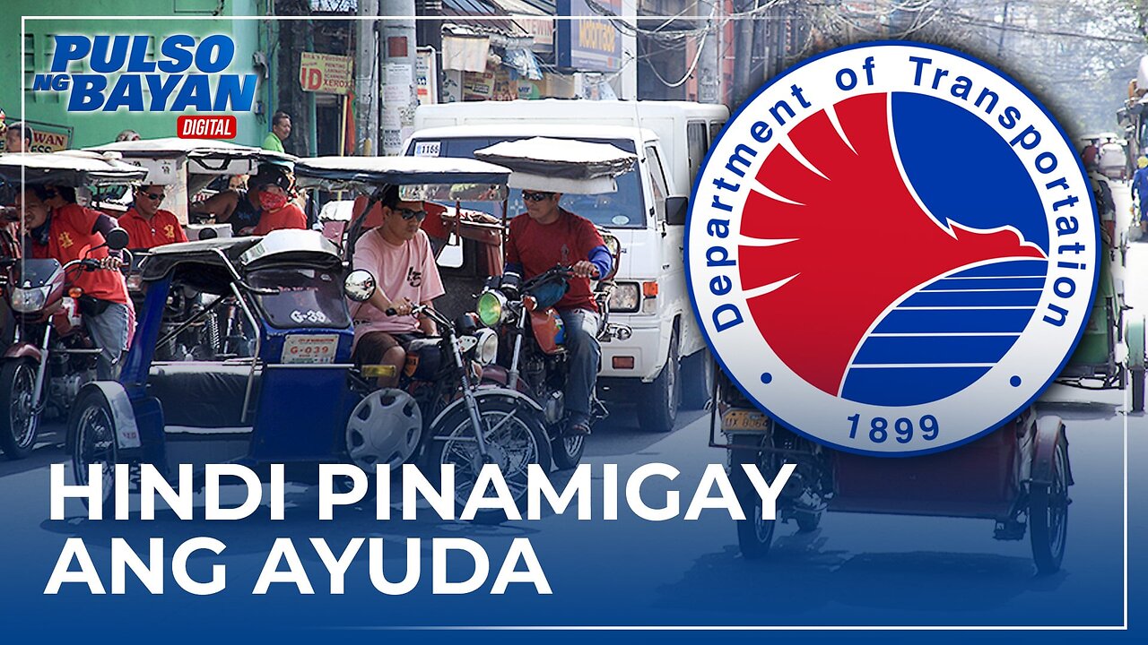 DOTr, hindi ipinamimigay ang ayuda para sa mga tricycle driver