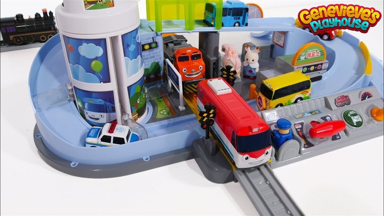 Train Video for Kids Toy Learning with Titipo!