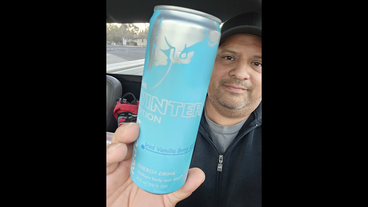 Redbull Winter Edition Iced Vanilla Berry Energy Drink Review