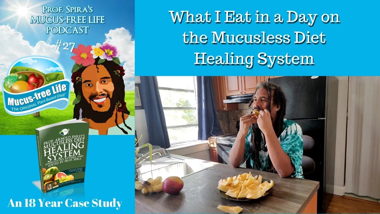 Ep. 27 - What I Eat In a Day on the Mucusless Diet Healing System - Prof. Spira