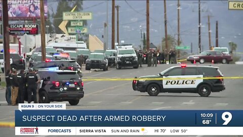 Marijuana robbery ends in suspect's death