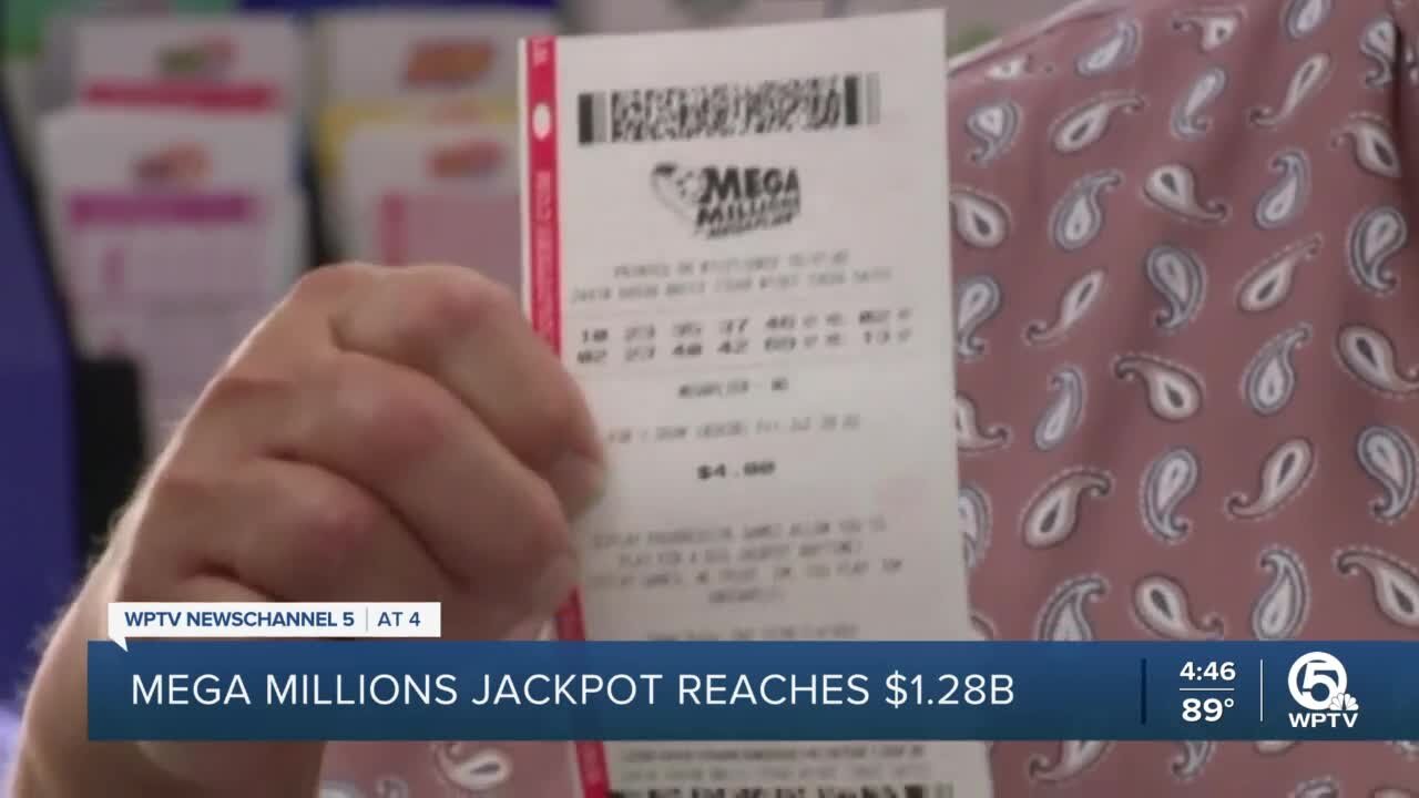 Mega Millions jackpot reaches $1.28 billion