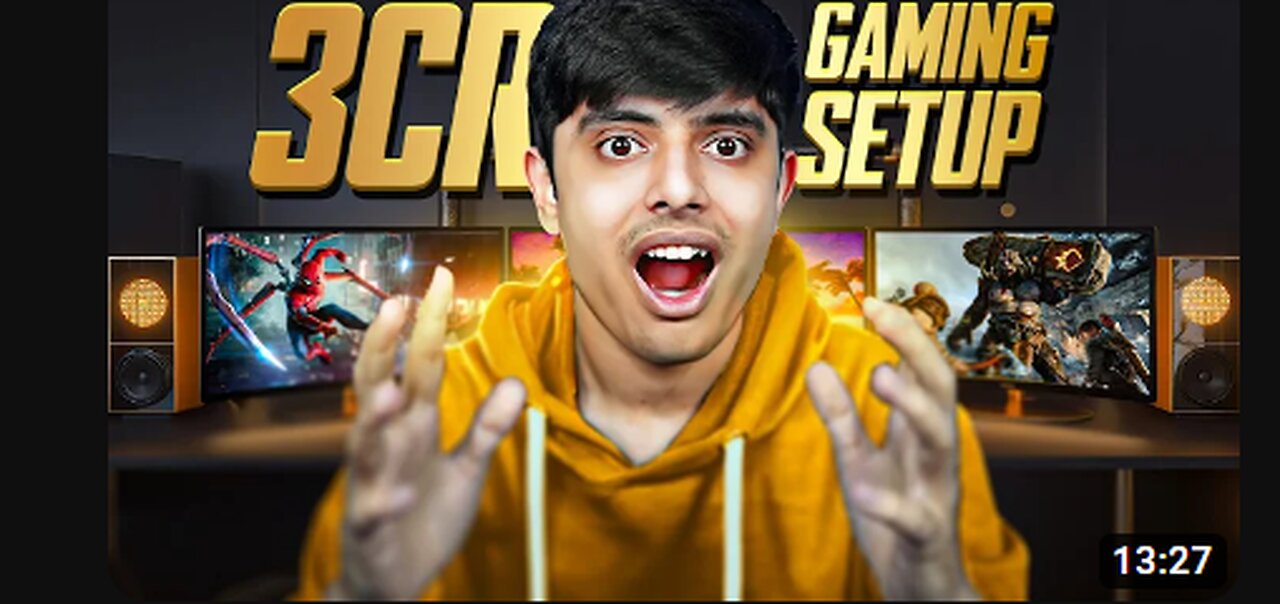 3 CRORE KA GAMING ROOM SETUP TOUR