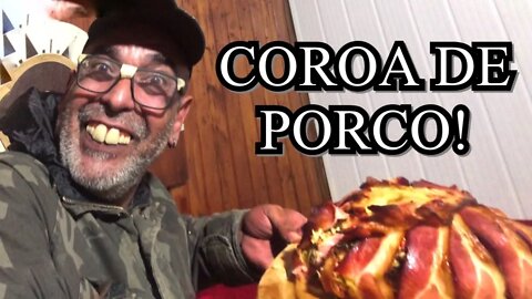 COROA DE PORCO ESPECIAL COM FILÉ SUÍNO E BACON