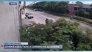 Gov. Valadares: Jovem é assaltado a caminho da academia