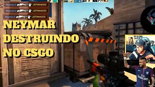 Neymar jogando CSGO Melhores momentos