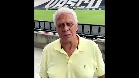 Dinamite pedindo um time mais unido, humano e vencedor - Eleições do Vasco 2020