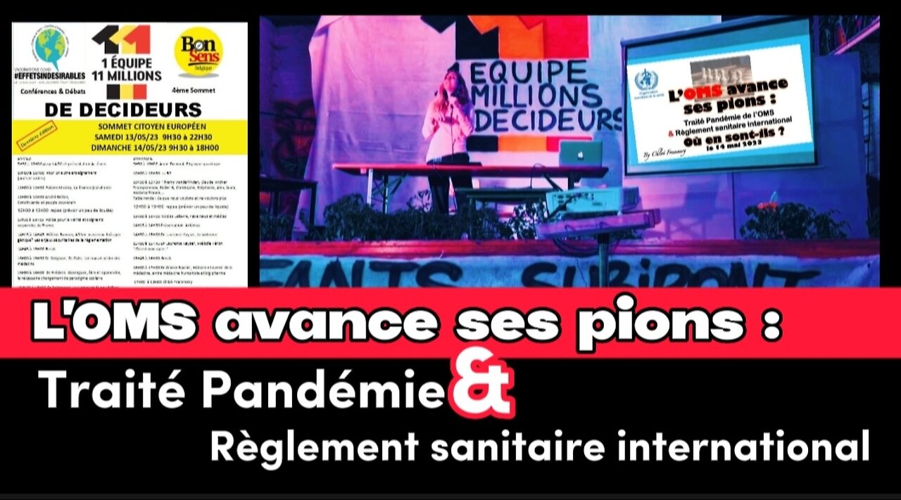 L'OMS avance ses pions : Traité Pandémie & RSI, où en sont-ils ?