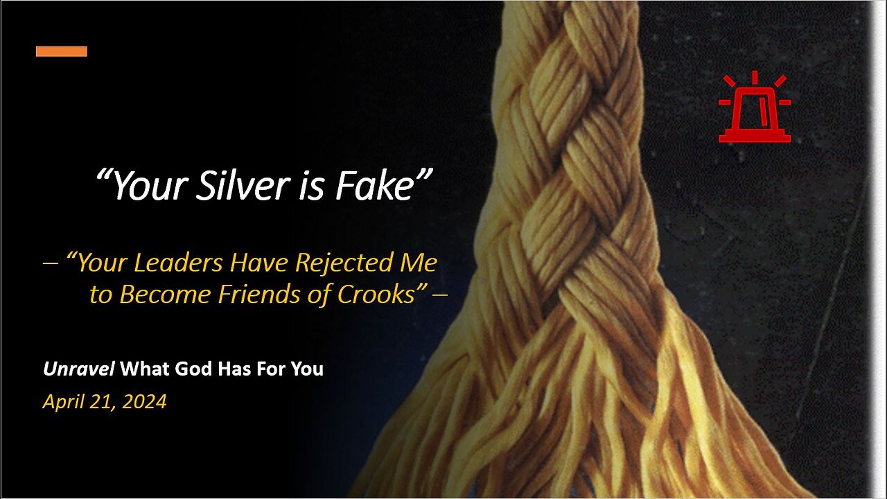 Your Silver Is Fake (Apr 21, 2024)