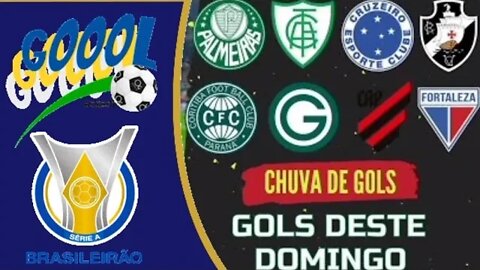 TODOS OS GOLS DESTE DOMINGO 12/06/22 | GOLS DO BRASILEIRÃO SÉRIES A,B e C