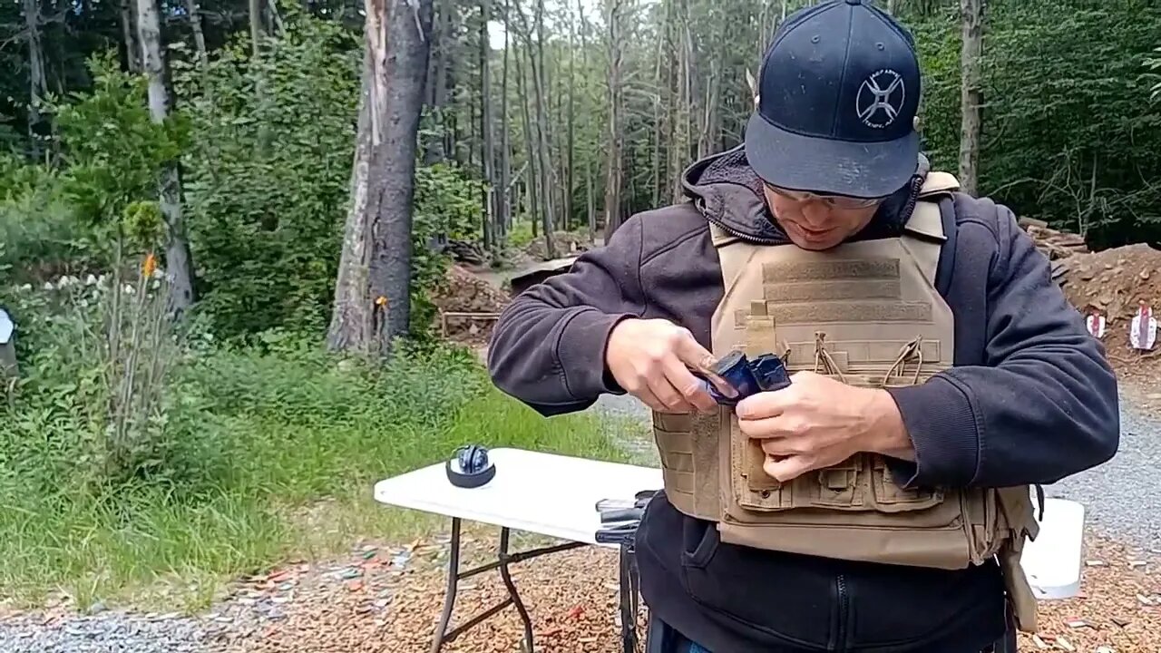 Body Armor Plate Carrier Setup