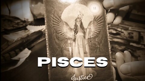 PISCES TAROT READING, Today You See More BALANCE, JUSTICE & PEACE ⚖️