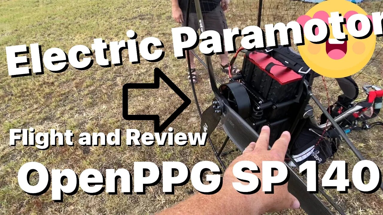 Electric Paramotor SP140 open ppg unboxing and flight plus first impression