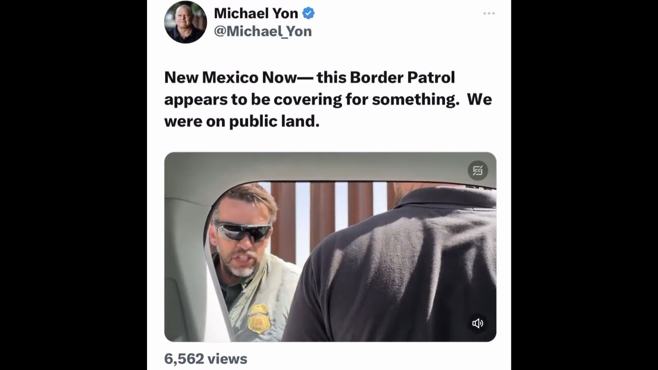 FAKE BORDER PATROL☣️BLOCK REPORTERS ENTERING PUBLIC LAND🚧🚙🚦💫