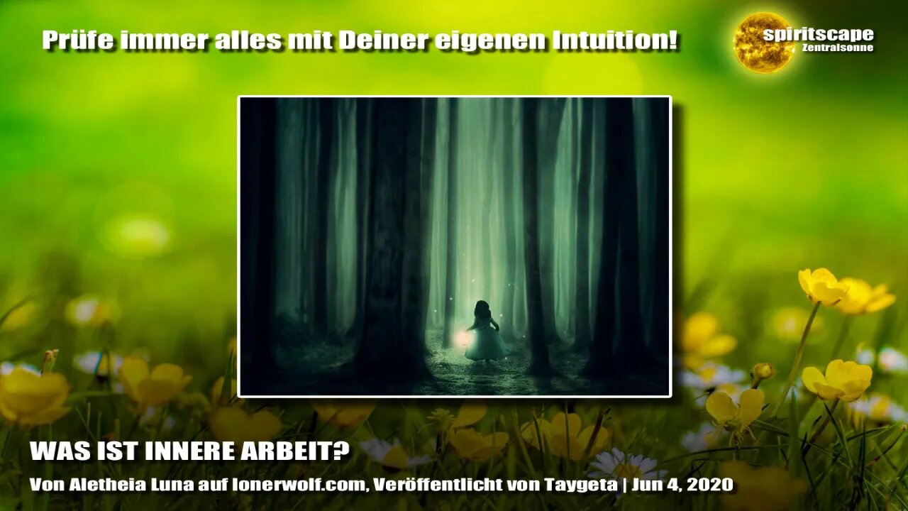 WAS IST INNERE ARBEIT? - Transinformation