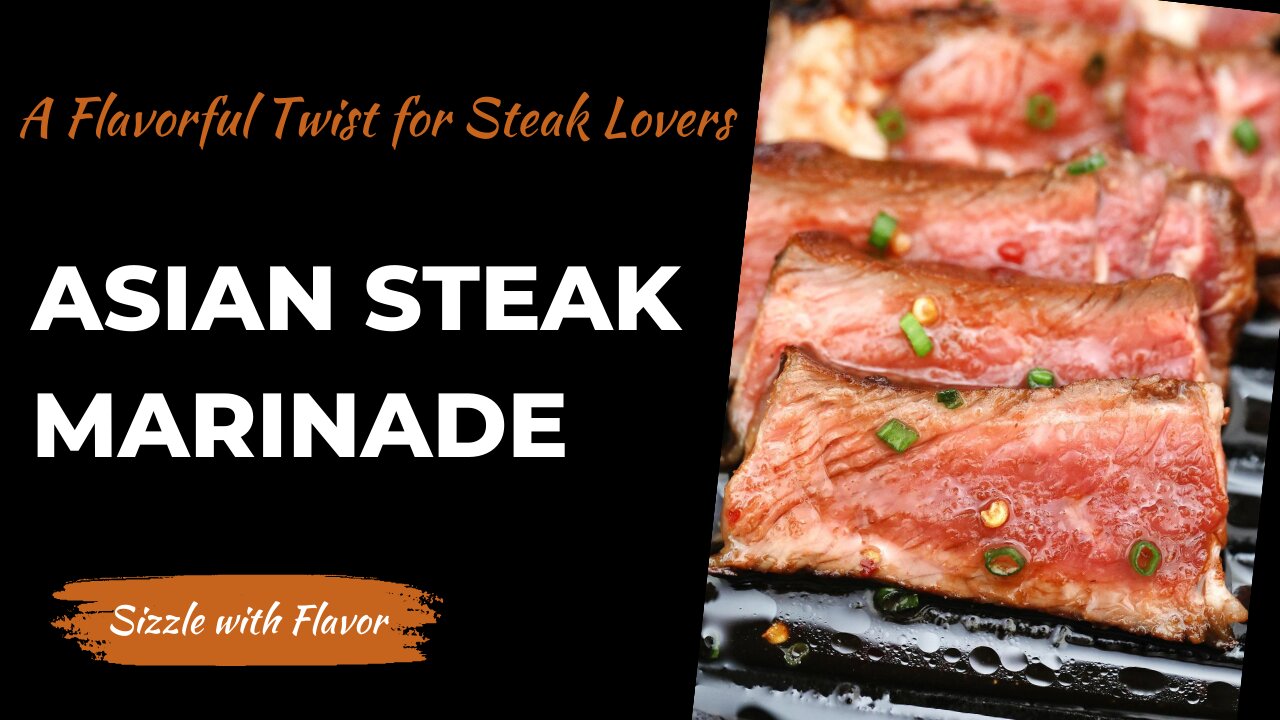 Elevate Your Steak Game with this Irresistible Asian Marinade Recipe