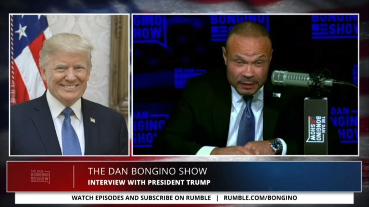 Dan Bongino - Trump interview, Trump- “We are going to win!” 🦅Follow🦅