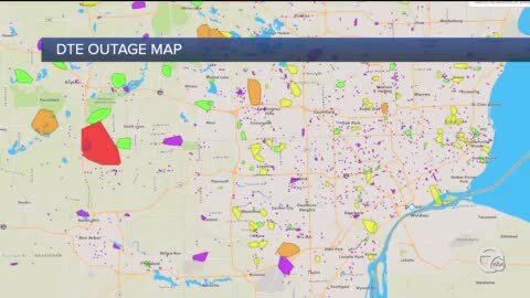 Tens of thousands still without power as DTE works to clean up after storms