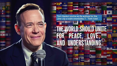 Tom Hanks asked if he is worried about another Trump presidency. Hear his response