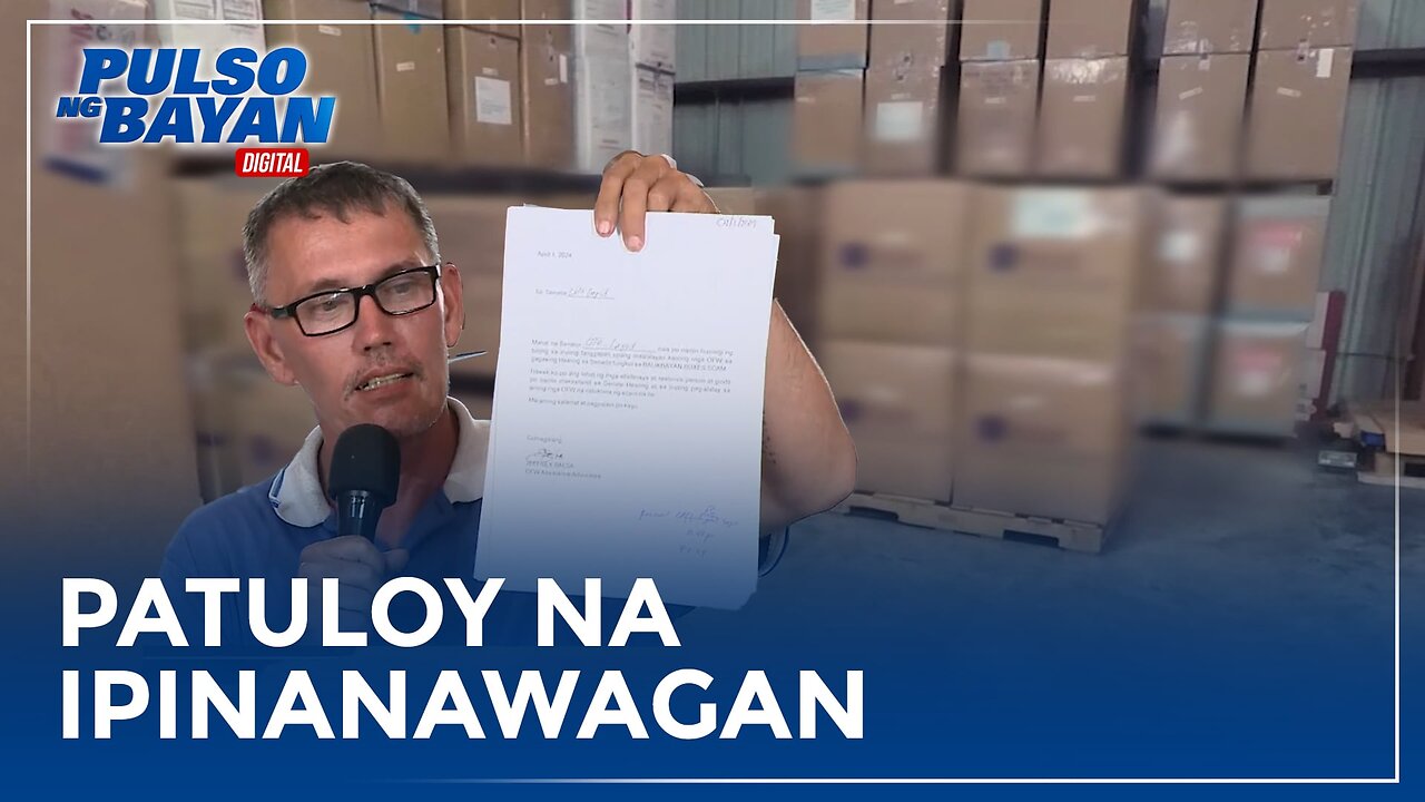 Pagdinig sa Senado kaugnay sa patuloy na nawawalang balikbayan boxes, patuloy na ipinanawagan