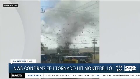 NWS confirms EF-1 tornado hit Montebello