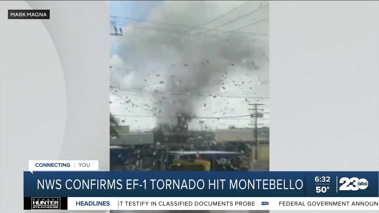 NWS confirms EF-1 tornado hit Montebello