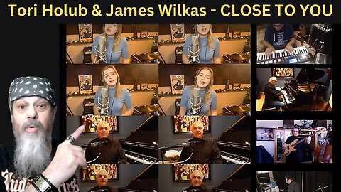 WOW - SO GOOD!!! - Metal Dude * Musician - (REACTION) - Tori Holub & James Wilkas - "Close to you"