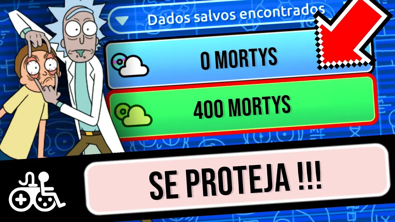 JOGO NÃO ABRE? PROTEJA SUA CONTA ! - Pocket Mortys