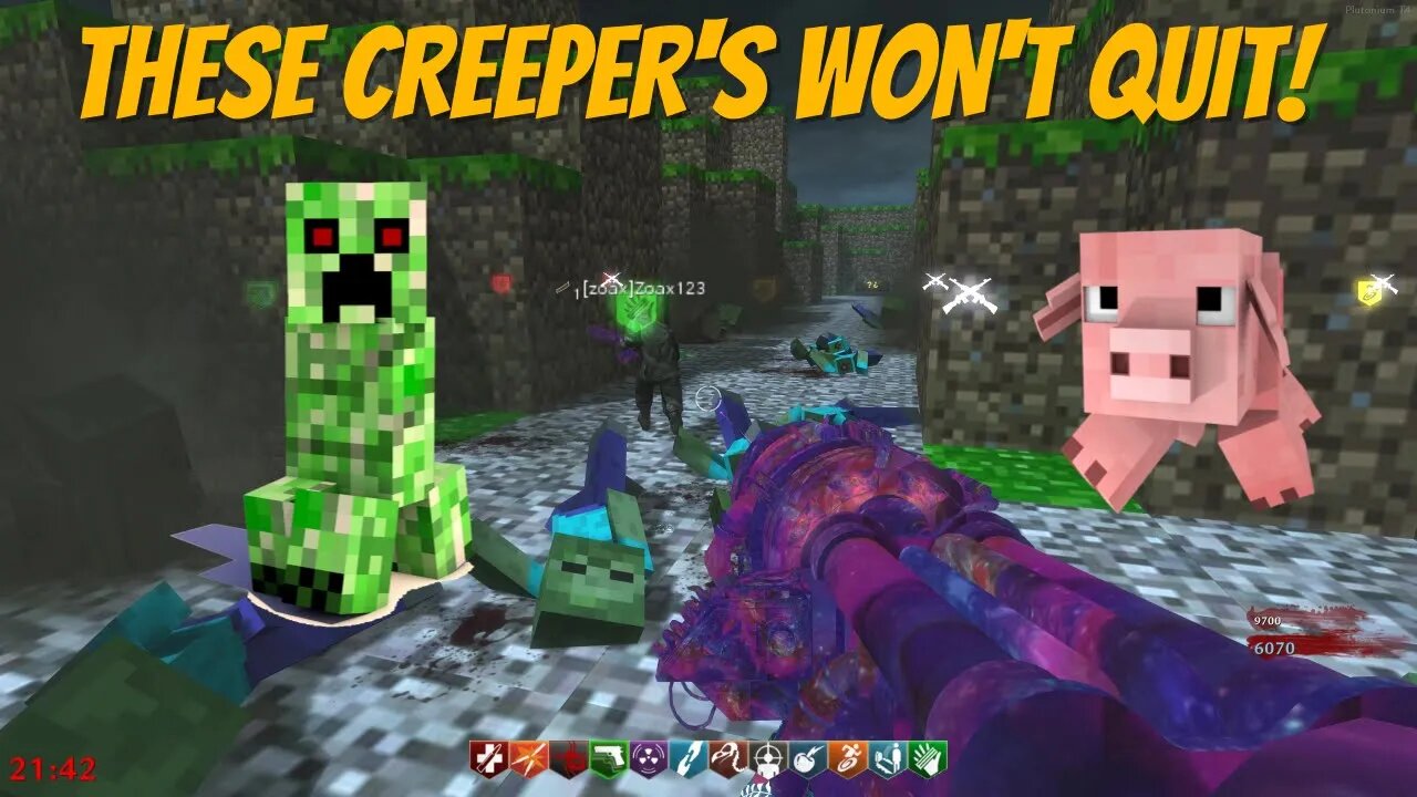 MINECRAFT MAP CUSTOM ZOMBIES MAP SHOWCASE