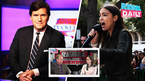 AOC Celebrates the Firing of Fox News Host Tucker Carlson