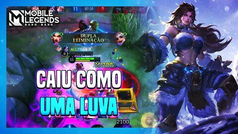 FUI TESTAR ESSE EMBLEMA NA MASHA E FOI INACREDITÁVEL | MLBB