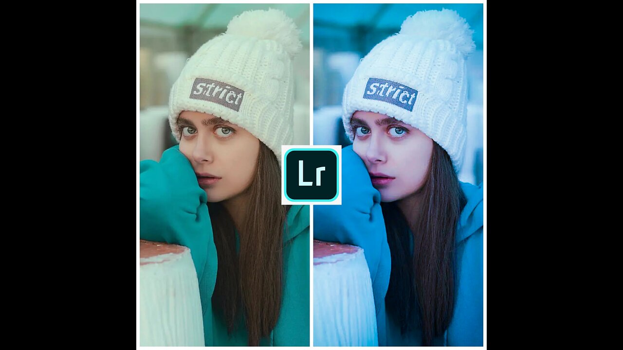 Blue tone effect tutorials Lightroom photo editing