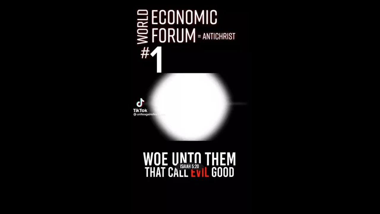 World Economic Forum- Part 1