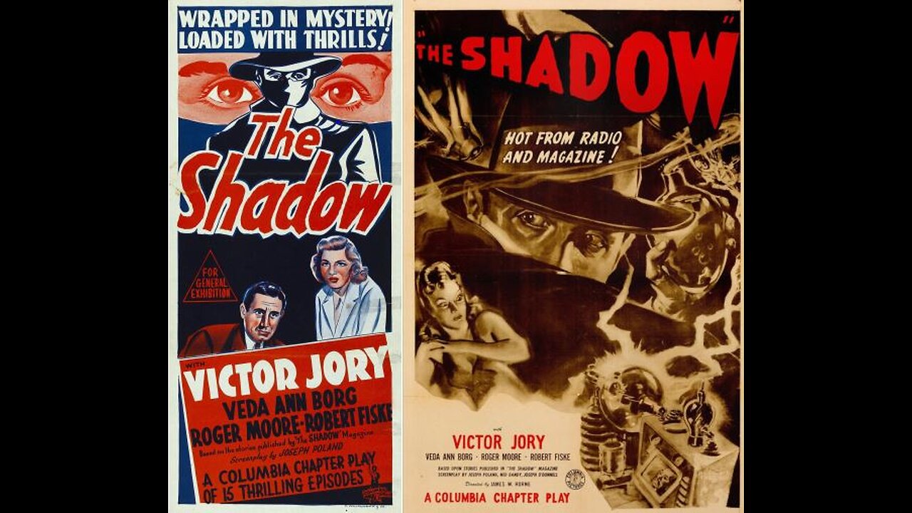 THE SHADOW (1940)--a 15-chapter colorized compilation