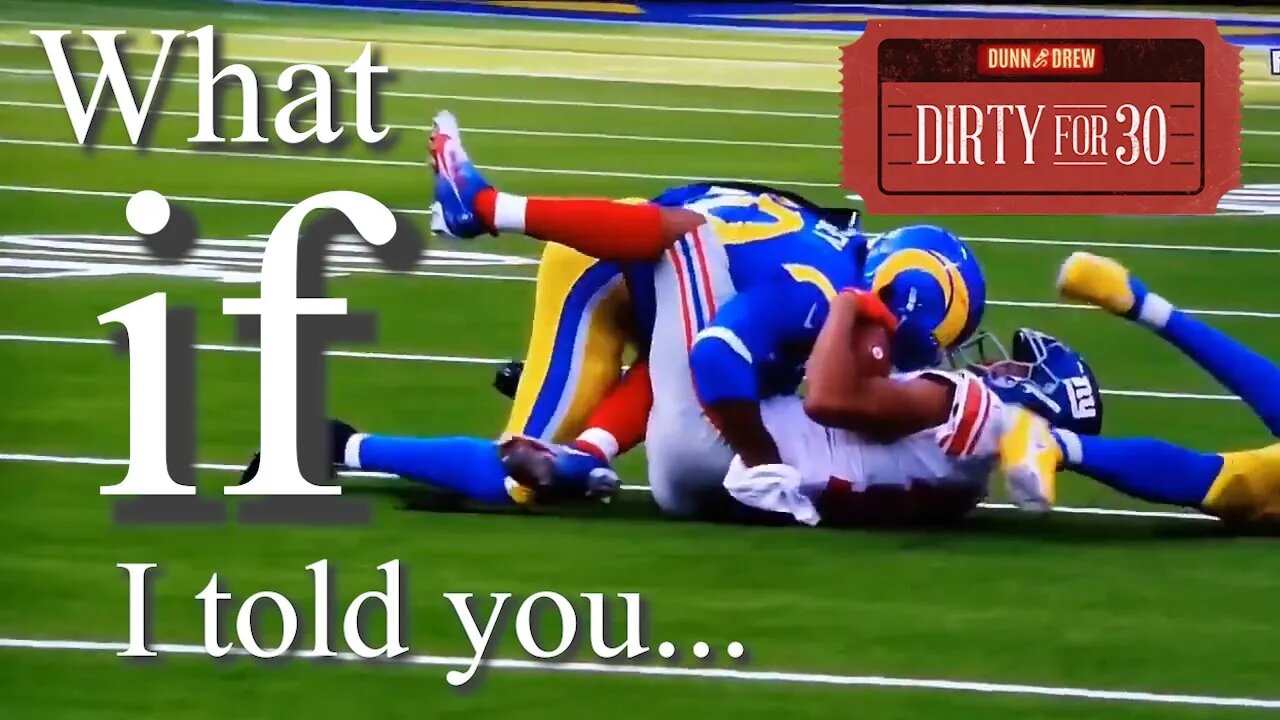 NFL Week 4 'Dirty for 30' (30 for 30 spin-off)
