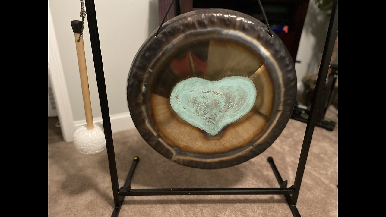 Day 6 of 30-Day Gong Challenge: Heart Gong