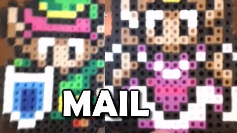 PERLER BEAD ZELDA | MAIL BAG in The BASEMENT | Opening Mail from YOU! (part 17)