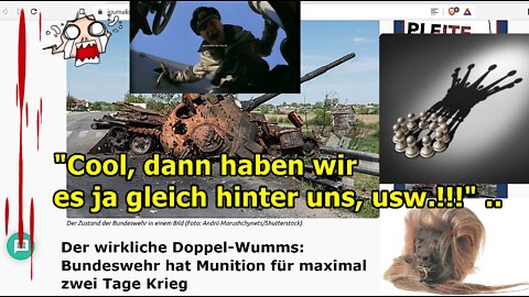 "Super, dann haben wir es ja bald hinter uns, usw.!!!“ ...