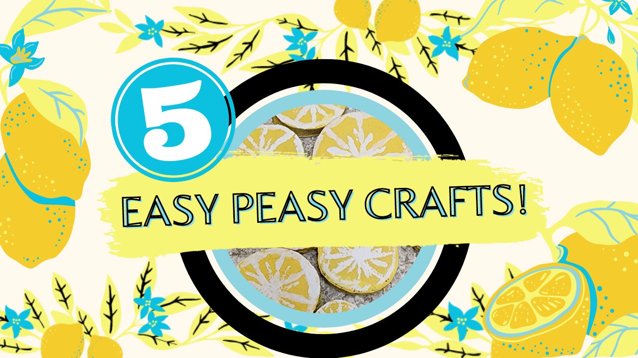 Lady Red Crafting: The Best Lemon Crafts!