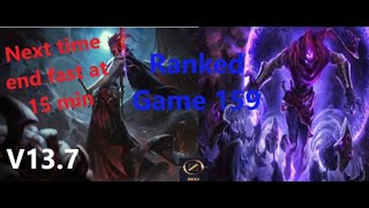 Ranked Game 159 Yone Vs Malzahar Mid League Of Legends V13.7