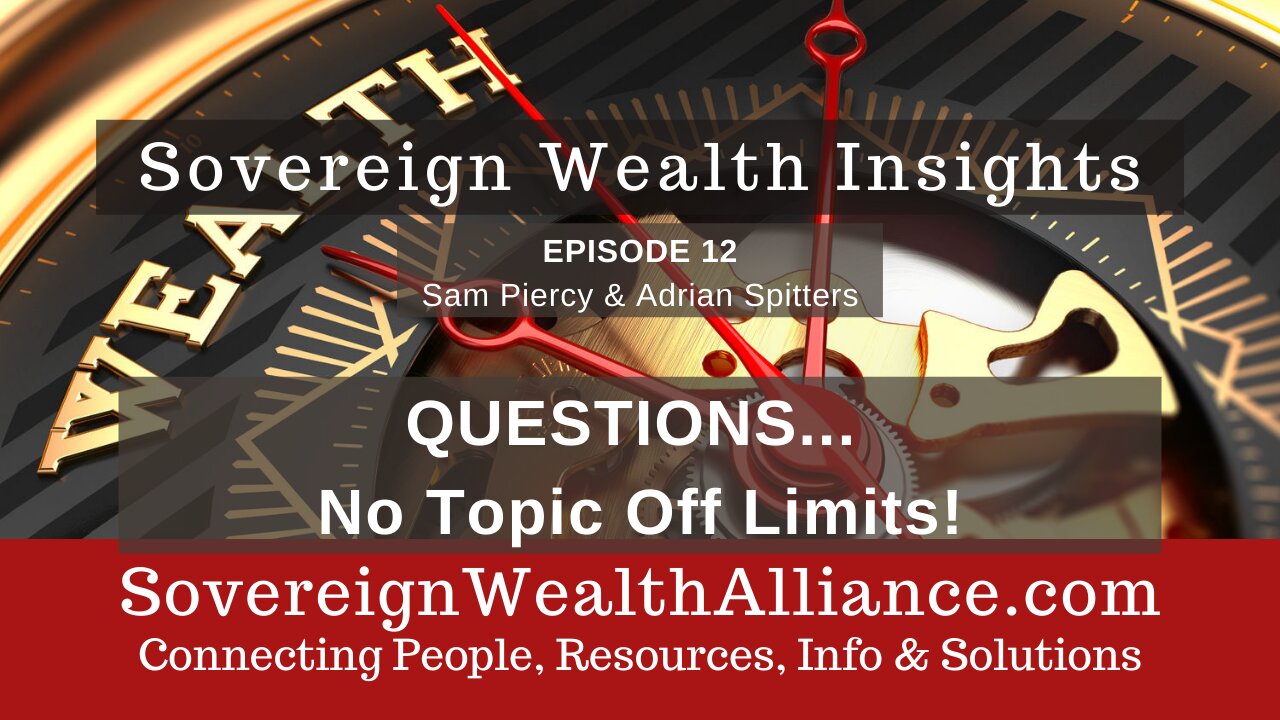 Questions. Questions. Questions. Sovereign Wealth Insights December 11, 2021