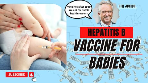 Babies DO NOT Need this Vaccine! It's all for money