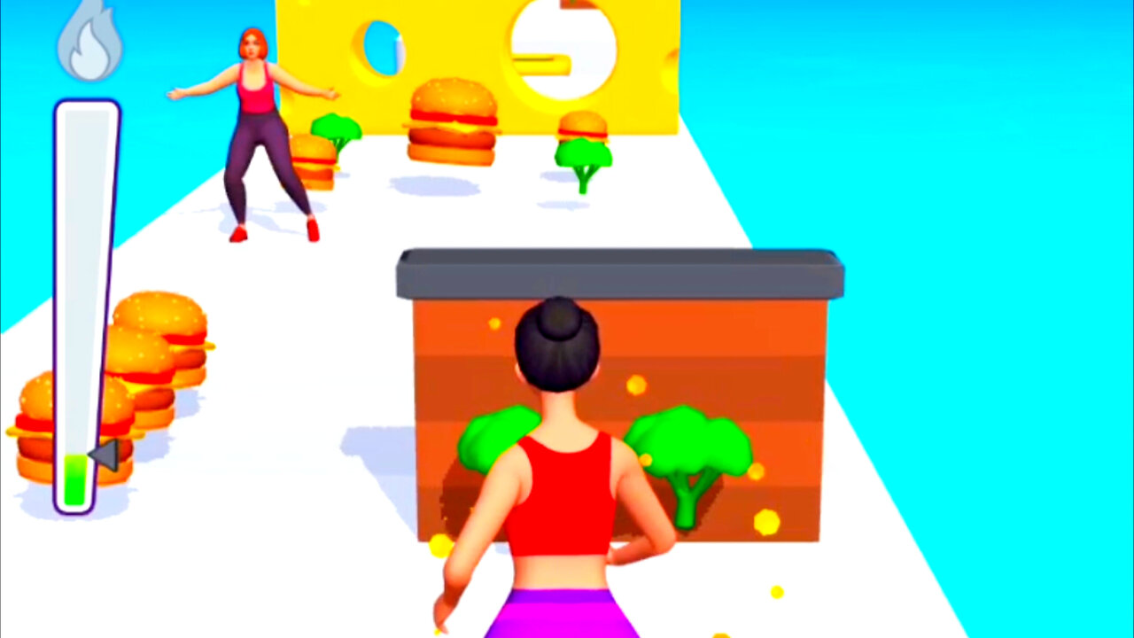 What happened after going to eat a burger?
