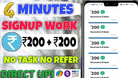 SIGNUP & GET ₹200 INSTANT | NEW UPI MONEY APPS | NEW EARNING APP TODAY | UPI MONEY EARNING APPS