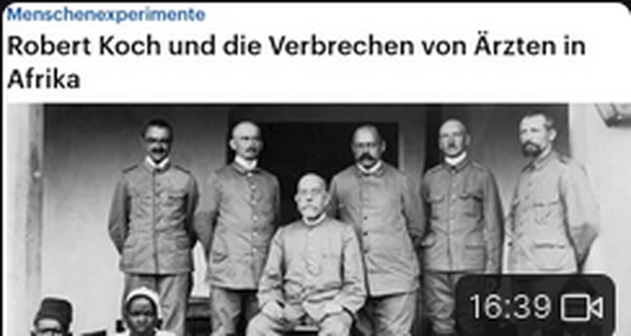 Robert Koch war auch nur ein Verbrecher! (Dinkelkaffee) Rüdiger Hoffmann live