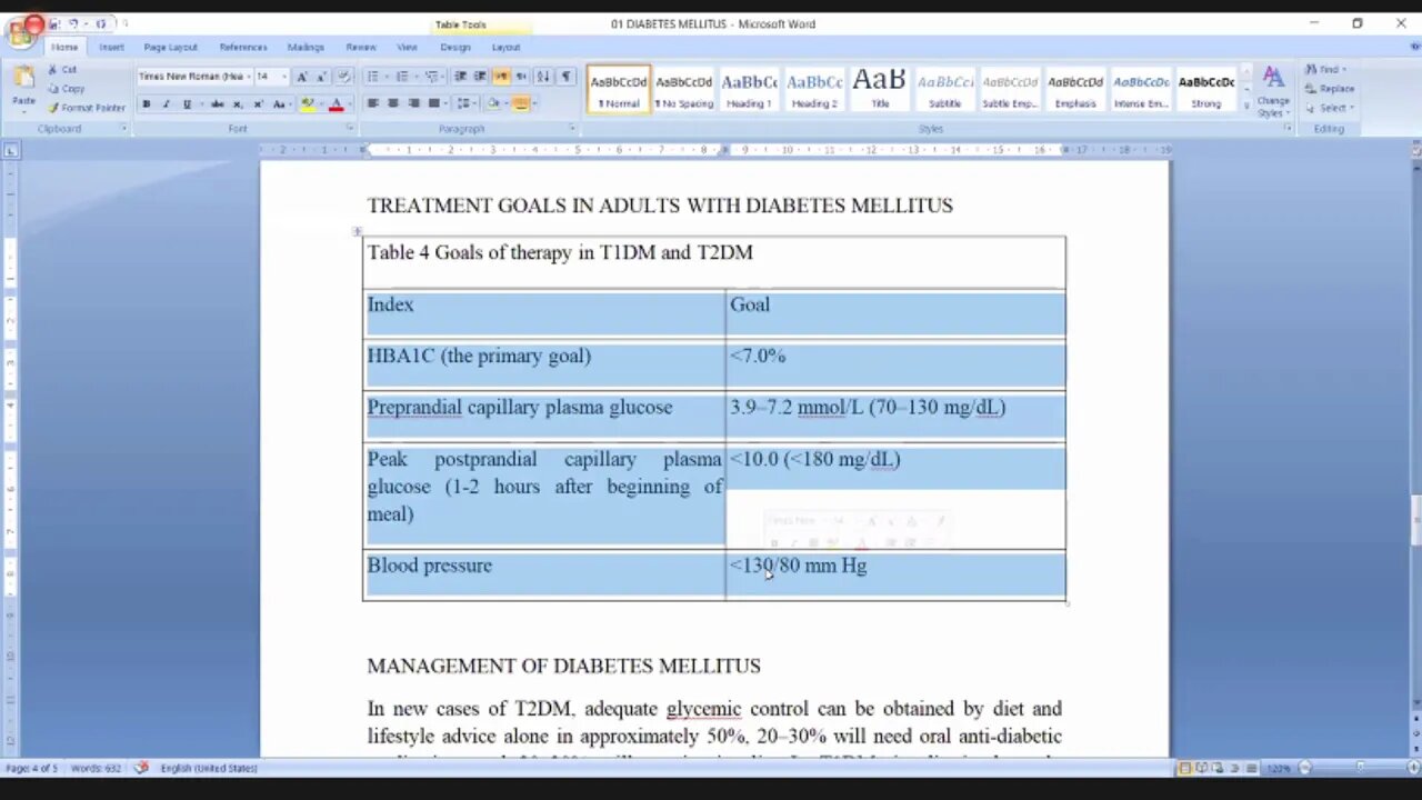 General medicine L14 (Diabetes mellitus)