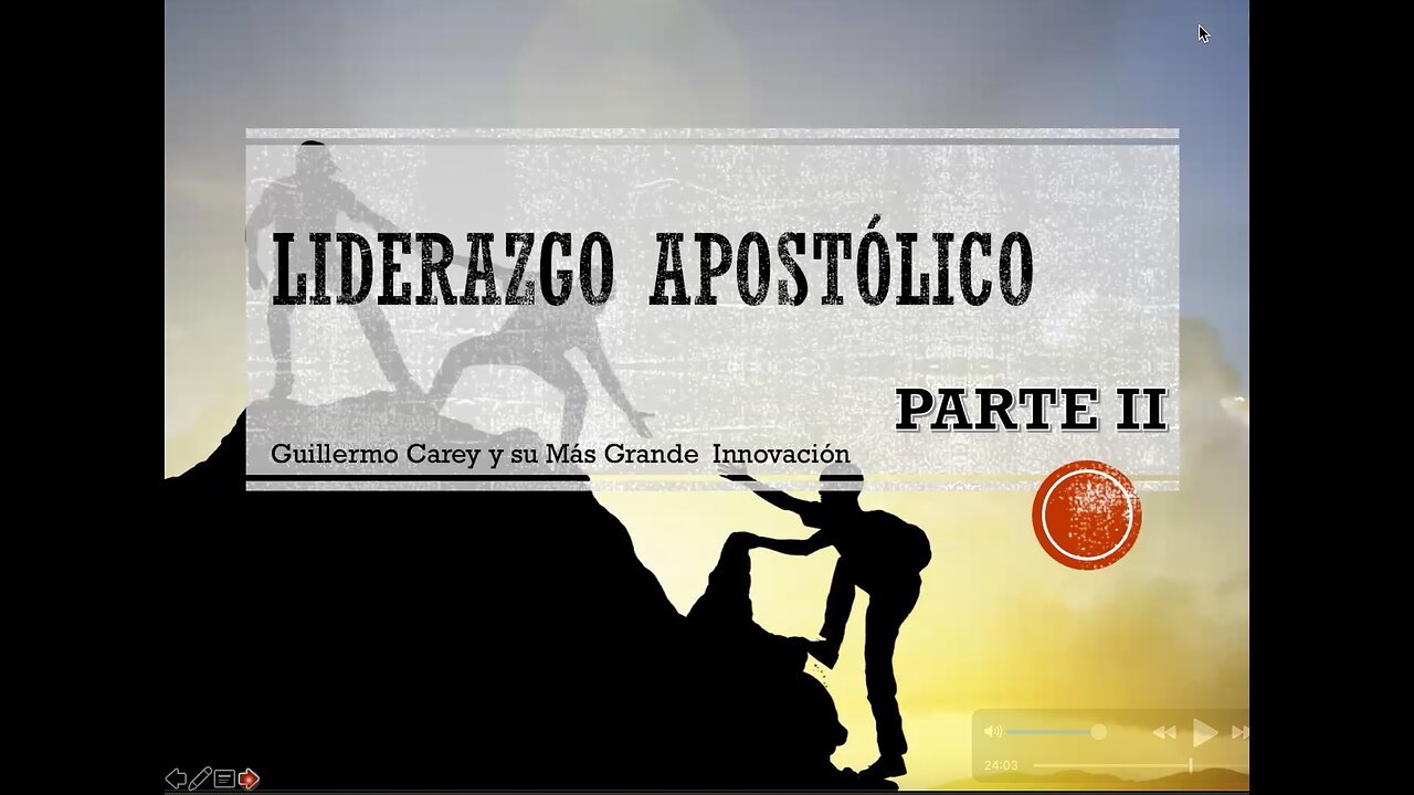 Lección 9: Escuela de fundadores apostólicos