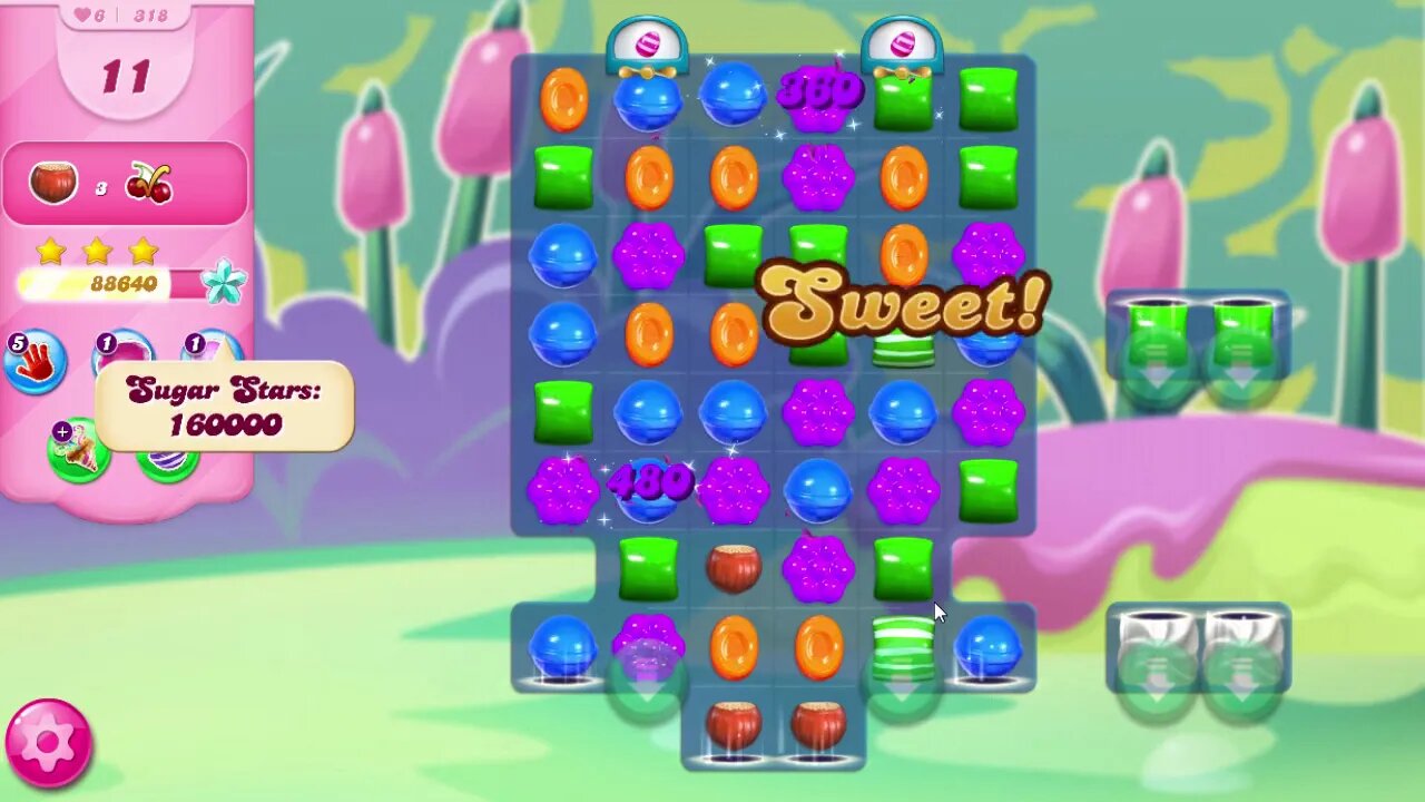 Candy Crush Saga Level 318